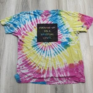 Tie-Dye Graphic T-Shirt- Alison Wonderland (DJ)